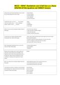 NR222 - EDPAT&colon; Chamberlain care & Self-Care as a Nurse  UPDATED ACTUAL Questions and CORRECT Answers
