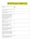 NR222 EDAPT ANA Scope and Standards of Practice  UPDATED ACTUAL Questions and CORRECT Answers