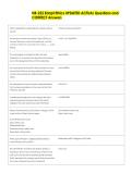 NR-222 Edapt Ethics UPDATED ACTUAL Questions and  CORRECT Answers