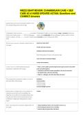 NR222 EDAPT REVIEW&colon; CHAMBERLAIN CARE &plus; SELF  CARE AS A NURSE UPDATED ACTUAL Questions and  CORRECT Answers