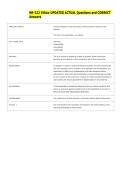 NR-222 Ethics UPDATED ACTUAL Questions and CORRECT  Answers 