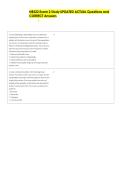 NR222 Exam 2 Study UPDATED ACTUAL Questions and  CORRECT Answers 