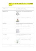 NR222 quiz 1 UPDATED ACTUAL Questions and CORRECT  Answers 