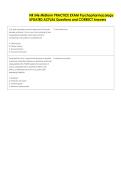 NR 546 Midterm PRACTICE EXAM Psychopharmacology  UPDATED ACTUAL Questions and CORRECT Answers 