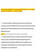 Paramedic FISDAP Final Exam200 Questions Correctly Answered Rated A&plus; &lpar;Latest Guide&rpar;&period;pdf