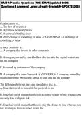 CAIB 1 Practice Questions &lpar;100&rpar; EXAM &lpar;updated 2026&rpar; Questions & Answers &vert; Latest Already Graded A&plus; UPDATE &vert;2026