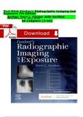 TEST BANK for Fauber&rsquo;s Radiographic Imaging and Exposure&comma; 7th Edition by Terri L&period; Fauber &mdash; Verified Questions & Answers for Chapters 1&ndash;10 A&plus;