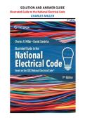 Illustrated Guide to the National Electrical Code Solution Manual 9th Edition &vert; Miller