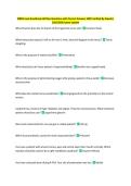 WREB Local Anesthesia Written Questions with Correct Answers 100&percnt; Verified By Experts