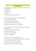 Wreb Practice Exam 1 LA Questions with Correct Answers 100&percnt; Verified By Experts