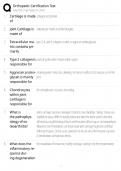 Orthopedic Certification &sol; Score 100&percnt; &sol; 2025 Update &sol; ONC & Ortho Nurse Exam Guide
