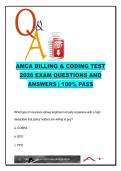 AMCA HCM 2026 &vert; Billing & Coding Practice Test with 100 Questions &ndash; Medicare&comma; CPT&comma; HIPAA
