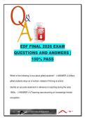 EDF 1005 Final Exam 2026 &vert; 200&plus; Questions & Answers on Teaching&comma; Special Ed&comma; Multiculturalism