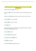 AAMI Pathology midterm Exam Questions with Correct Answers&vert; New Update