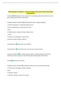 AAMI Pathology for Embalmers - LU1 Exam Questions with Correct Answers&vert; New Update