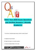 TECC   EXAM COMPLETE PACKAGE DEAL