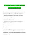 SEJPME II Module 12 Exam Questions and Answers Graded A&plus;