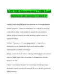 MAW SE02 Kernconcepten VWO6 Exam Questions and Answers Graded A&plus;