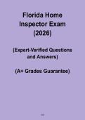 Florida Home Inspector Exam 2026 &vert; Study Guide & Practice Questions