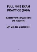 Full NHIE Exam Practice 2026 &vert; Home Inspector Certification Prep & Questions