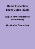 Home Inspection Exam Guide 2026 &vert; Comprehensive Study & Practice Questions