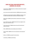 NURS 1540 FINAL EXAM QUESTIONS WITH ANSWERS 100&percnt; SOLVED 
