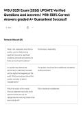WGU D251 Exam &lpar;2026&rpar; UPDATE Verified Questions And Answers &vert; With 100&percnt; Correct Answers graded A&plus; Guaranteed Success&excl;&excl;