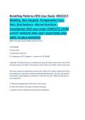 Mobility&comma; Skin Integrity Perioperative Care-Pain&comma; fluid balance- Altered Nutrition -Constipation HESI case study COMPLETE EXAM LATEST VERSION 2026-2027 QUESTIONS AND 100- Verified ANSWERS&period;pdf