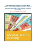 NEEB'S MENTAL HEALTH NURSING FIFTH EDITION BY LINDA M&period; GORMAN&comma; ROBYNN ANWAR&vert; COMPLETE TEST BANK&vert; CHAPTER 1-22&vert; A&plus; APPROVED QUESTION WITH CORRECT ANSWERS - DISTINCTION GUARANTEED