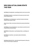 D099 WGU SALES MANAGEMENT  ACTUAL EXAM 2026 100&percnt;  CORRECT ANSWERS 