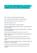 FPC Exam Fundamental Payroll&comma; Fundamental Payroll Certification &lpar;APA&rpar;&comma; Latest Exam Update &ndash; Complete Solution Graded A&plus;