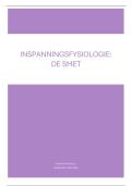 Samenvatting Ispanningsfysiologie Deel De Smet