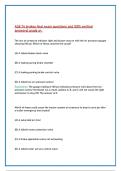 ASE T4 brakes final exam questions and 100&percnt; verified answers&vert; grade a&plus;&period;