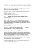 BLAW 3310 EXAM 1 QUESTIONS AND ANSWERS 2026
