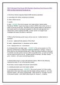 ASE T4 Brakes&vert; Final Exam With Realistic Questions And Answers With 100&percnt; Verified Solutions&vert; Graduate A&plus;&period;