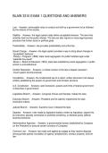 BLAW 3310 EXAM 1 QUESTIONS AND ANSWERS