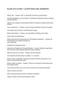 BLAW 3310 EXAM 1 QUESTIONS AND ANSWERS