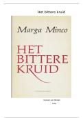 Boekverslag Nederlands  Het bittere kruid &lpar; voor je leesodssier&rpar;