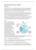 Samenvatting Biologie voor jou -  thema 1 vwo-4