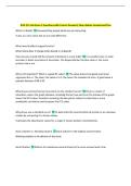 BIOL 111 Lab Exam 1 Questions with Correct Answers&vert; New Update 