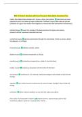 BIOL 111 Exam 5 Questions with Correct Answers&vert; New Update 