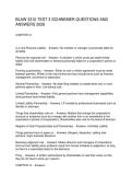 BLAW 3310 TEST 3 SCHWEMER QUESTIONS AND ANSWERS 2026