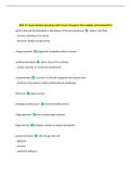 BIOL 111 Exam Review Questions with Correct Answers&vert; New Update 