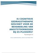 Essay angstebehandling voor de selectieprocedure psychologie UU &lpar;2026&rpar; 