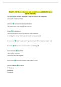 BIOLOGY 1406- Exam 3 Questions with Correct Answers&vert; 2025&sol;2026 Latest  Update 