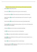 BIOL 1593 Final Exam Questions with Correct Answers&vert; New Update