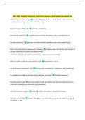 BIOL 1593 - Module 5 Questions with Correct Answers&vert; New Update