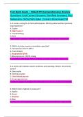 Test Bank Exam &ndash; NCLEX-PN Comprehensive Review  Questions And Correct Answers &lpar;Verified Answers&rpar; Plus  Rationales 2025&sol;2026 Q&A &vert; Instant Download Pdf 