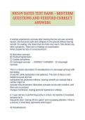 NR509 BATES TEST BANK &ndash; MIDTERM QUESTIONS AND VERIFIRD CORRECT ANSWERS