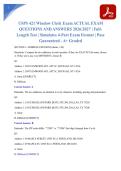 USPS 421 Window Clerk Exam ACTUAL EXAM QUESTIONS AND ANSWERS 2026&sol;2027 &vert; Full-Length Test &vert; Simulates 4-Part Exam Format &vert; Pass Guaranteed - A&plus; Graded